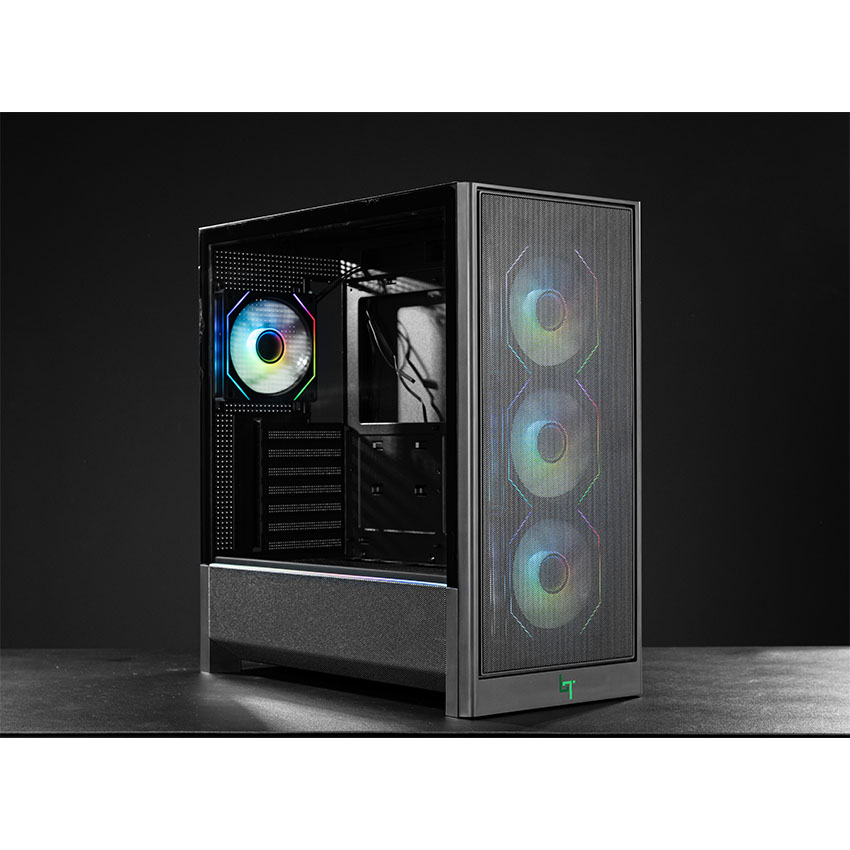 Vỏ Case Linktech Bahamut 4FA (ATX/4 fan Argb) 7