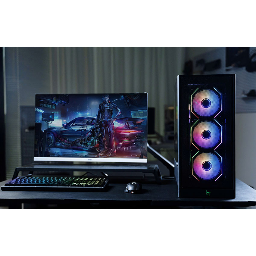 Vỏ Case Linktech Bahamut 4FA (ATX/4 fan Argb) 19