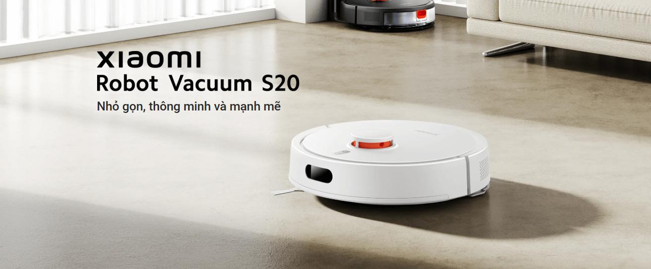 Robot hút bụi lau nhà Xiaomi Vacuum S20 1