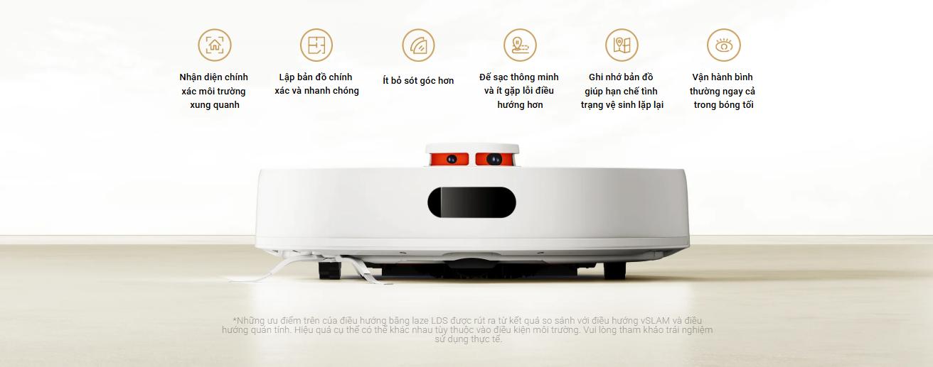 Robot hút bụi lau nhà Xiaomi Vacuum S20 4