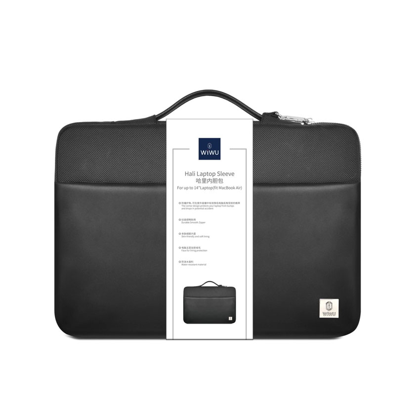 Túi chống sốc WiWU Hali Sleeve 16 inch màu đen 3