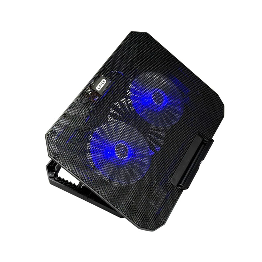 Đế tản nhiệt Laptop Unitek Cooling Partner N99 2 FAN chính hãng