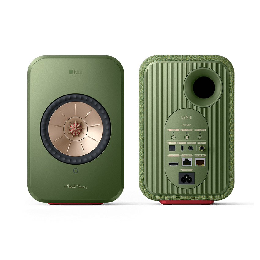 Loa không dây KEF LSX II - Màu xanh lá - Hình 2