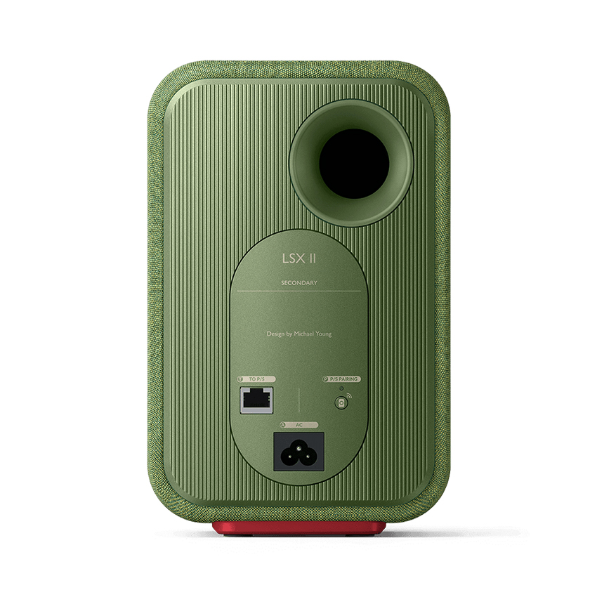 Loa không dây KEF LSX II - Màu xanh lá - Hình 3