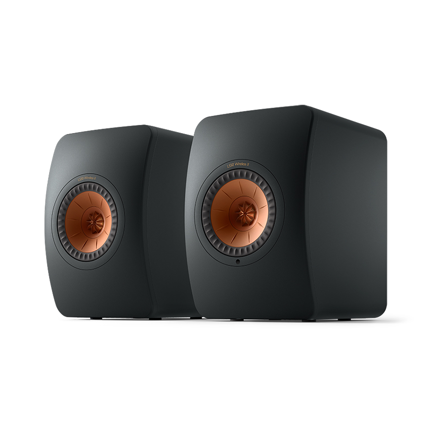 Loa không dây KEF LS50W II - Màu đen chính hãng