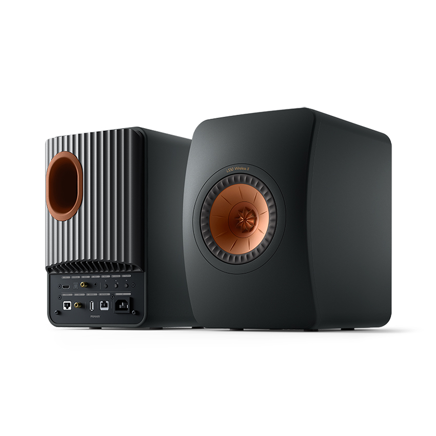 Loa không dây KEF LS50W II - Màu đen - Hình 2