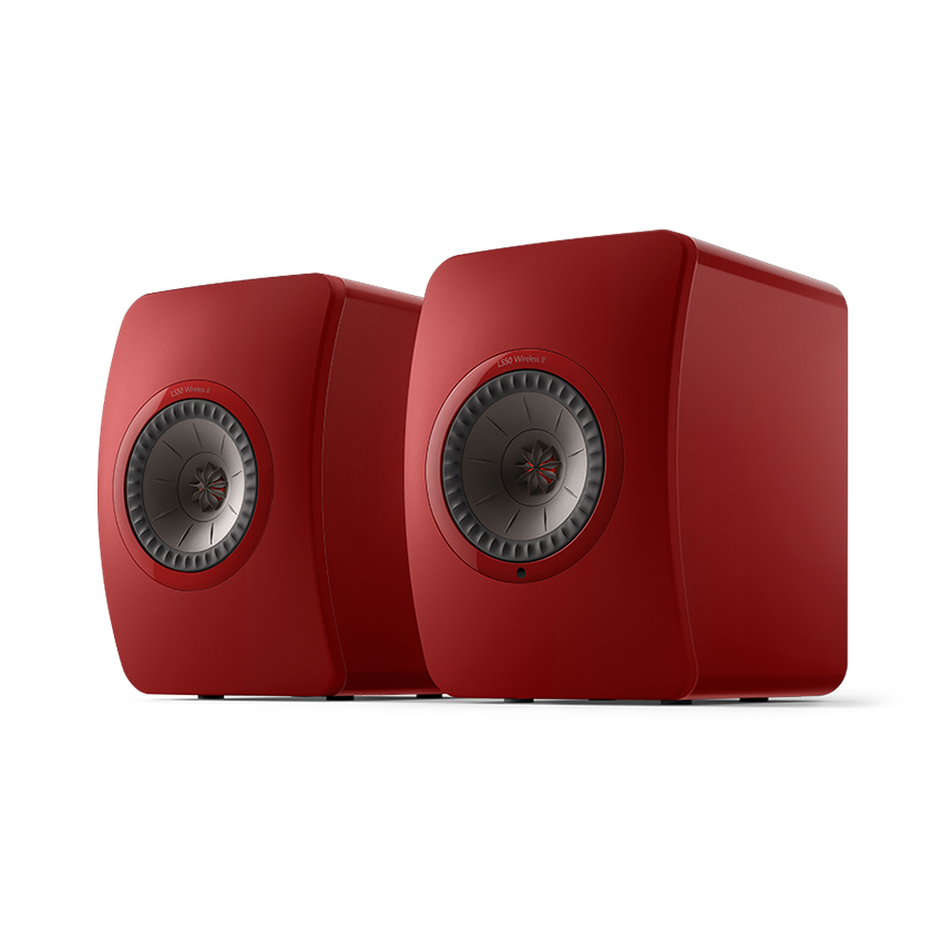Loa không dây KEF LS50W II - Màu đỏ chính hãng