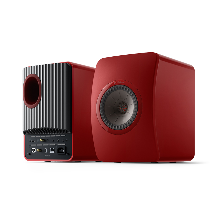 Loa không dây KEF LS50W II - Màu đỏ - Hình 2