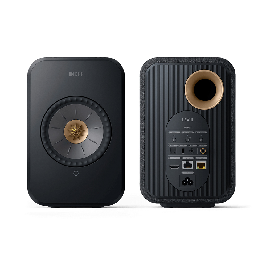 Loa không dây KEF LSX II - Màu đen - Hình 2