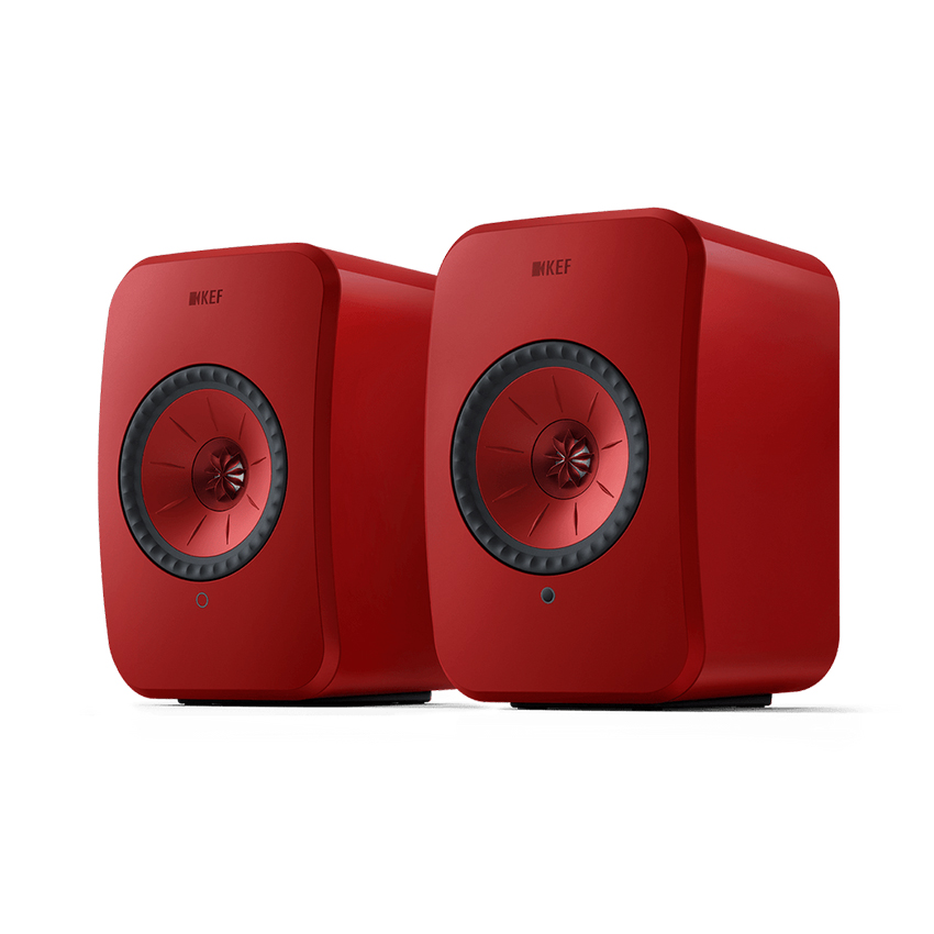 Loa không dây KEF LSX II - Màu đỏ chính hãng