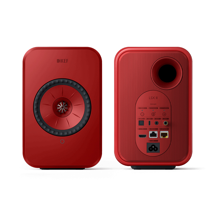 Loa không dây KEF LSX II - Màu đỏ - Hình 2