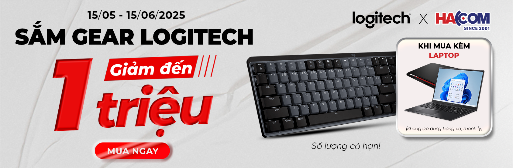 Logitech Khuyến M&atilde;i Mua K&egrave;m Laptop