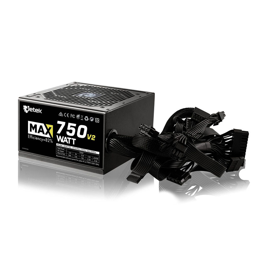 Nguồn Jetek MAXWATT MW750 V2-750W - Hình 4