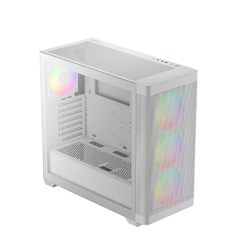 Vỏ Case GAMDIAS ATHENA M3 WHITE (eATX/0 fan) - Hình 2