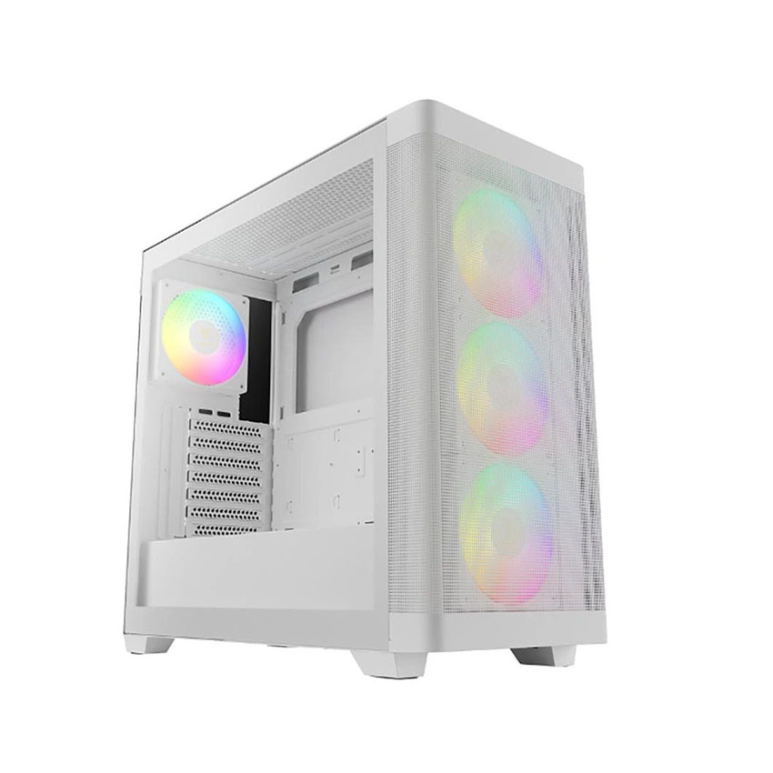 Vỏ Case GAMDIAS ATHENA M3 WHITE (eATX/0 fan) - Hình 3