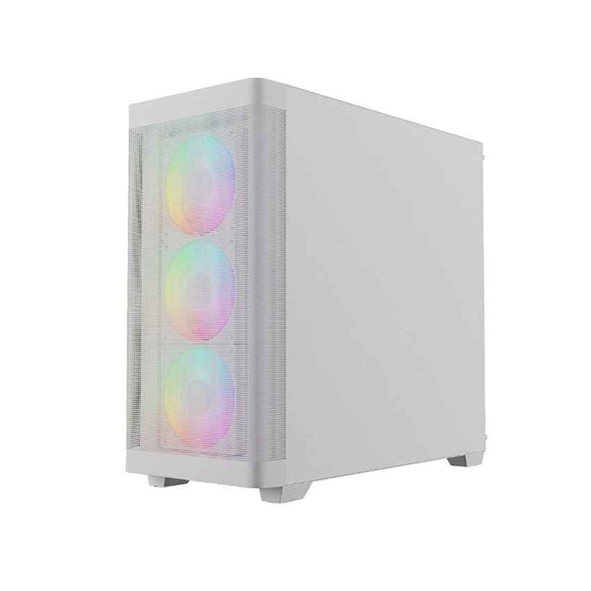 Vỏ Case GAMDIAS ATHENA M3 WHITE (eATX/0 fan) - Hình 4