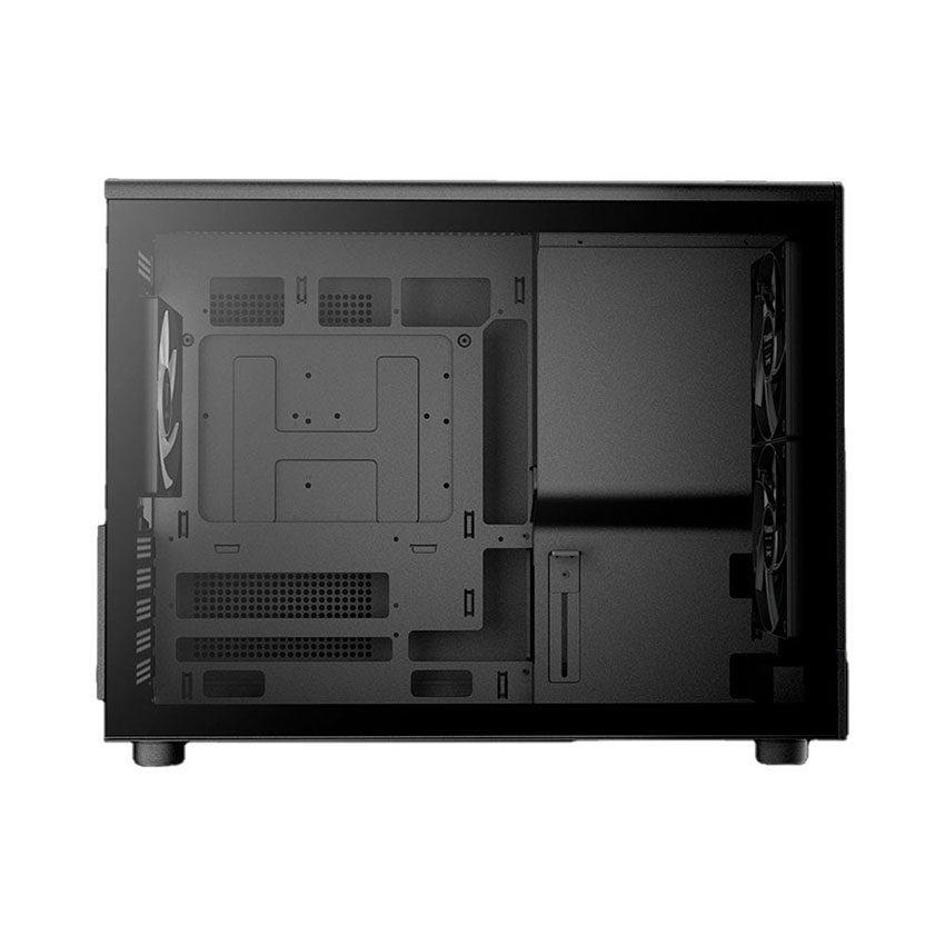 Vỏ Case GAMDIAS ATHENA M4M BLACK (mATX/3 fan) - Hình 3