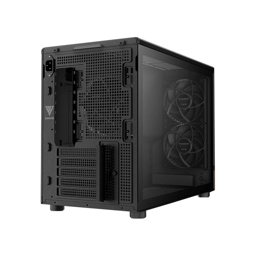Vỏ Case GAMDIAS ATHENA M4M WOOD (mATX/4 fan) - Hình 4