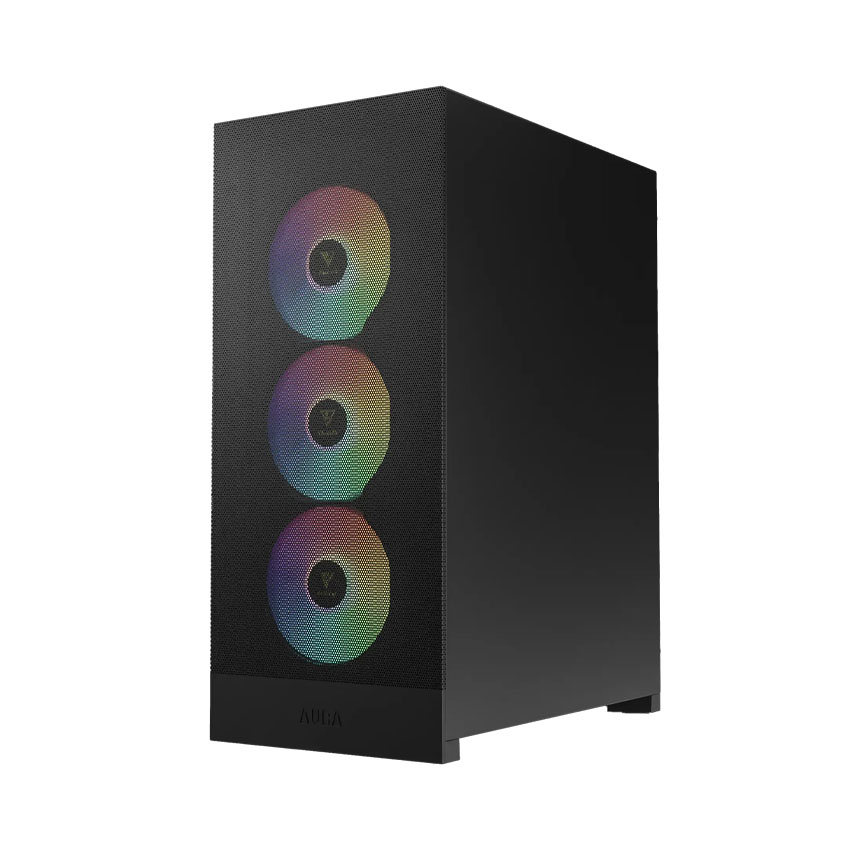 Vỏ Case GAMDIAS AURA GC15 BLACK (ATX/4 Fan) - Hình 4
