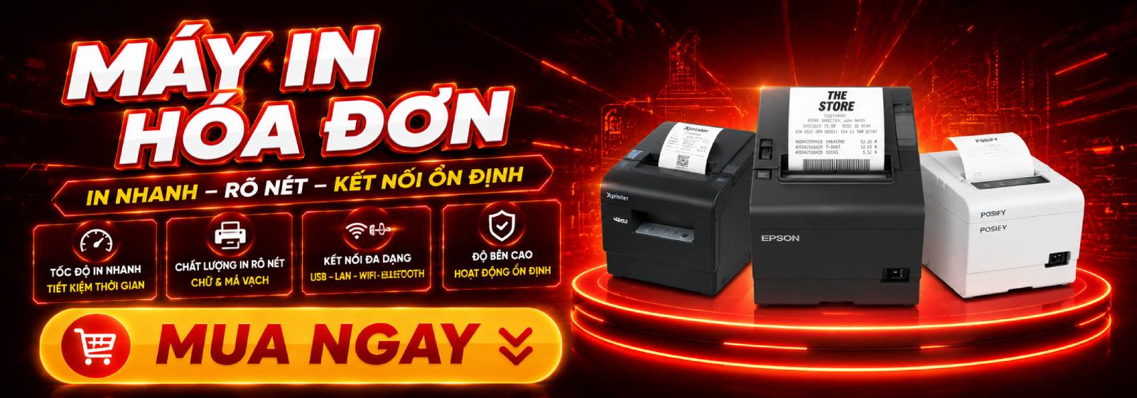 HACOM - Khuyến Mãi vqmm may in hoa don