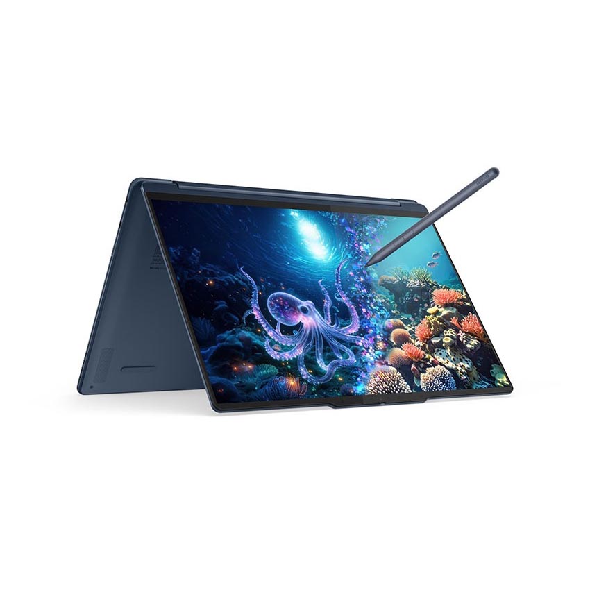 Laptop Lenovo Yoga 9 2 in 1 14ILL10 (83LC002LVN) (U7 258V/32GB RAM/1TB SSD/14 2.8K Oled Cảm ứng/Win11/Office365/Bút/Xanh) 1