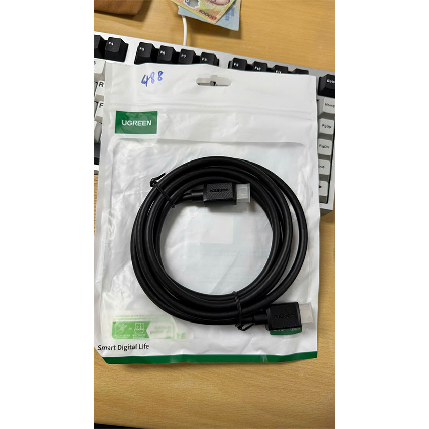 Cáp HDMI 2.1 dài 2M 8K@60Hz 48Gbps hỗ trợ HDR eARC Ugreen 45432 1