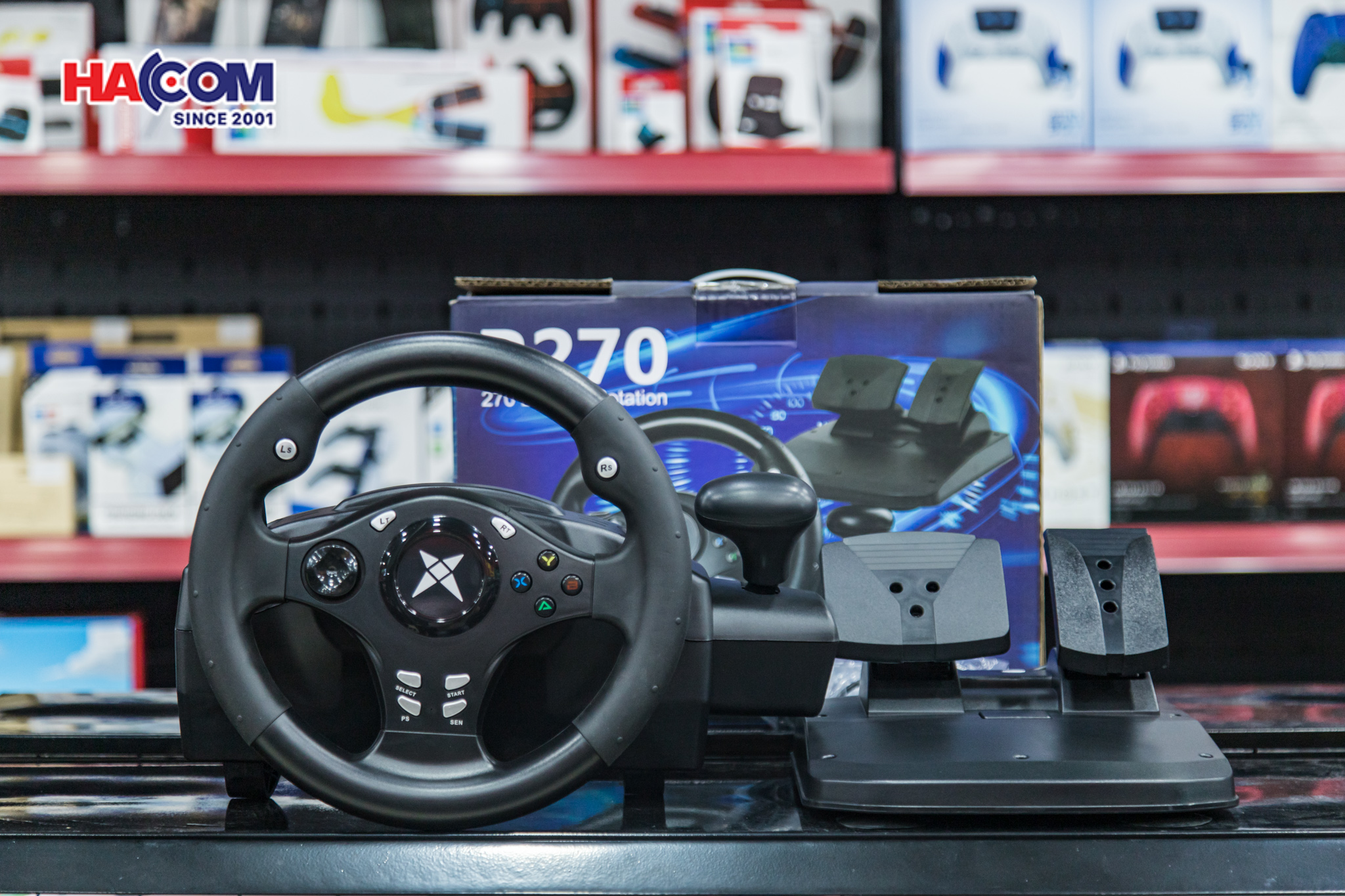 Vô lăng chơi game DOYO R270 7