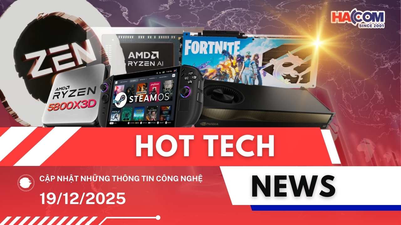 Bản tin công nghệ 19/12/2025