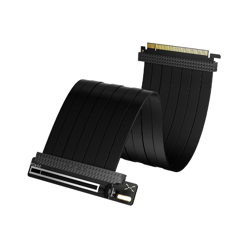Dây Riser TRYX String PCIE 5.0 300mm Black A (Chân cắm 90 độ)