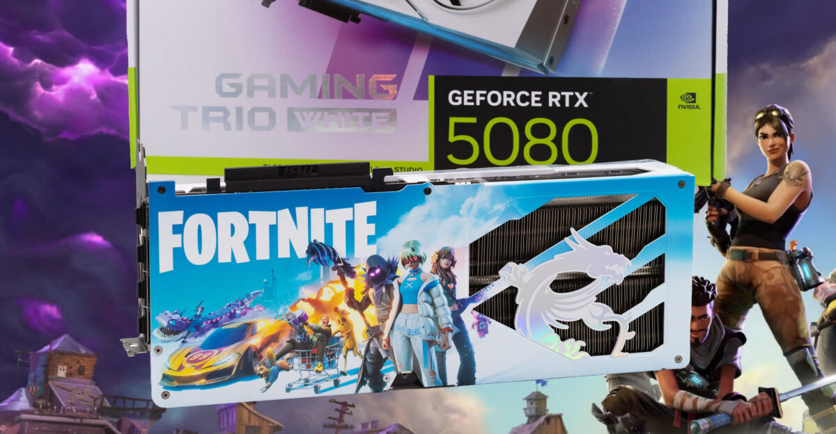 nvidia msi rtx 5080 fortnite
