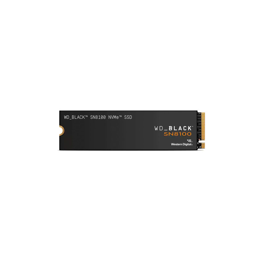 Ổ Cứng SSD WD Sandisk Black SN8100 1TB – M.2 2280 PCIe Gen5 x4 (Đọc 14900MB/s, Ghi 11000MB/s) - (WDS100T1X0M)