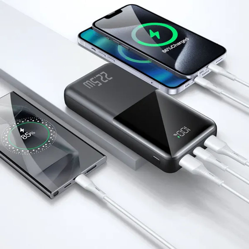 Pin sạc dự phòng Trusmi PB03 10000mAh 2C1A PD 22.5W màu trắng (PB03-012) 1