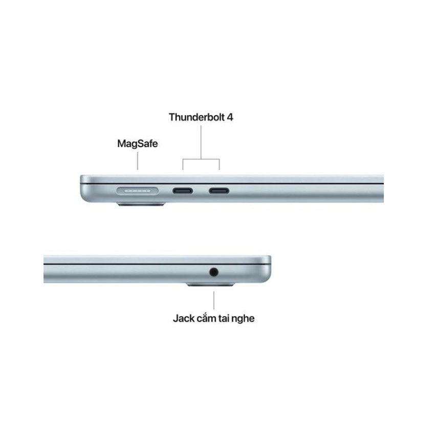 Laptop Apple Macbook Air M5 MDHH4SA/A (Apple M5/10 core CPU/8 core GPU/16GB RAM/512GB SSD/13.6 inch/ - Hình 2