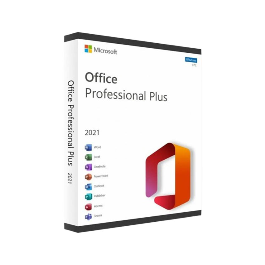 Phần mềm Office Professional Plus 2021 English Only Medialess (SKU-79G-05375) chính hãng