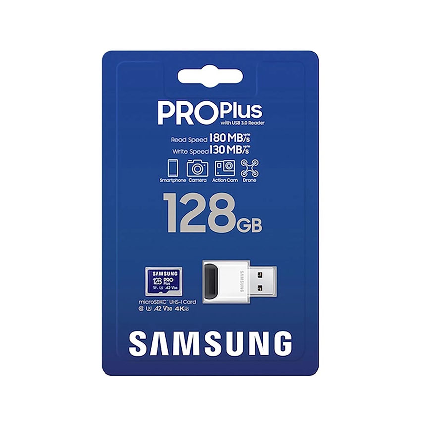 Thẻ nhớ SamSung 128GB MicroSD Pro Plus (MB-MD128SB/WW) - Hình 2