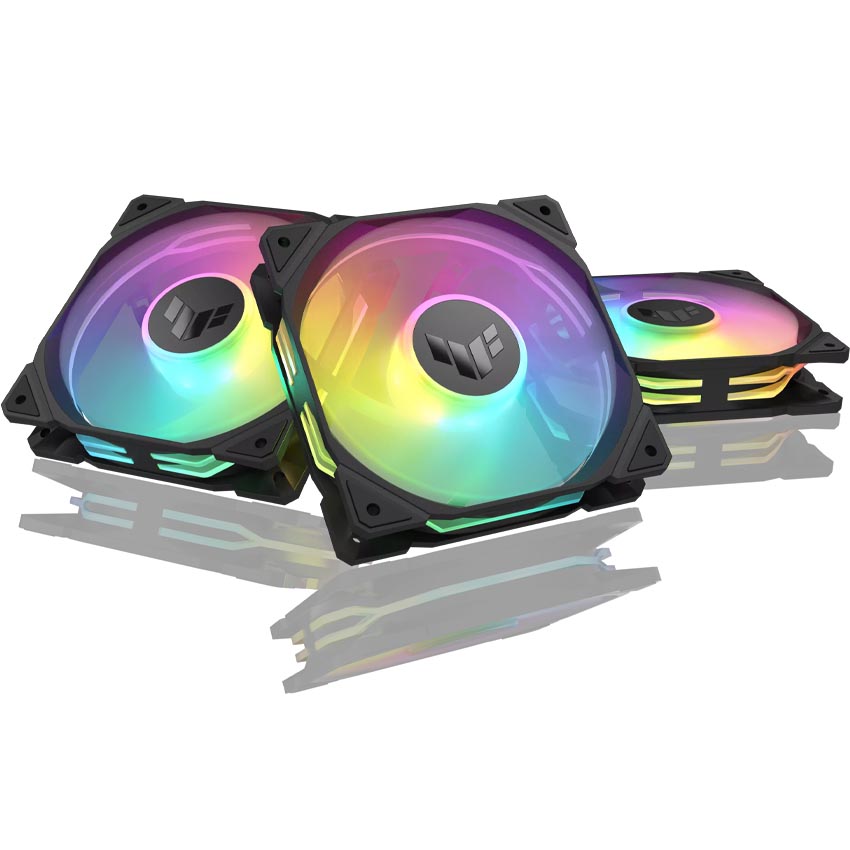 Fan Case ASUS TUF Gaming TR120 ARGB Black (Pack 3 fan 120mm)