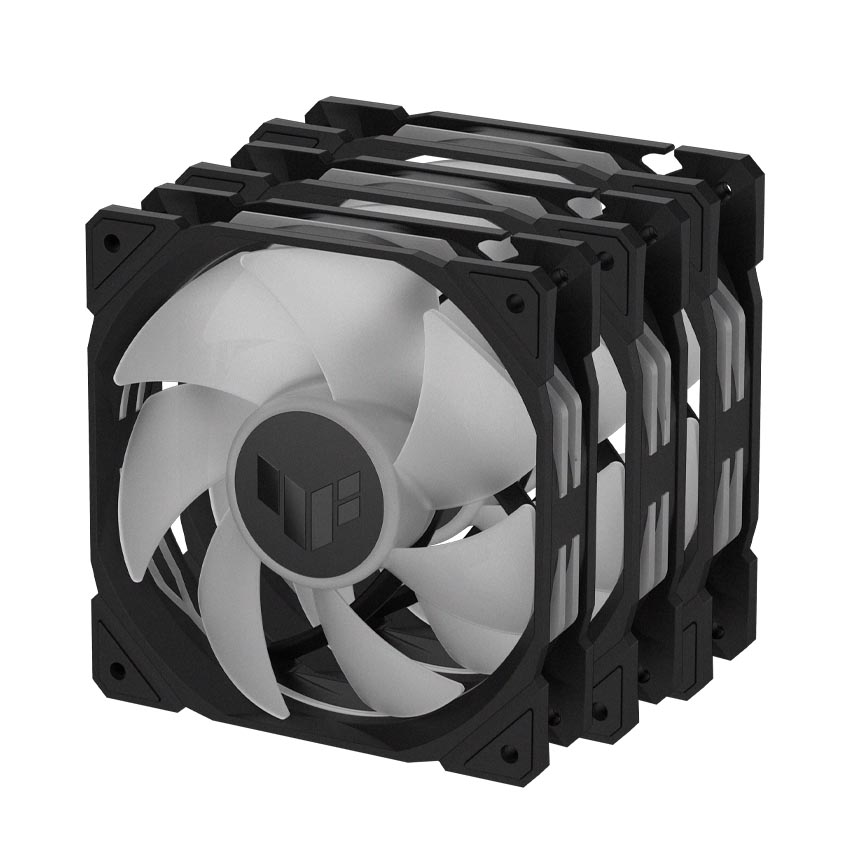 Fan Case ASUS TUF Gaming TR120 ARGB White (Pack 3 fan 120mmm) - Hình 2