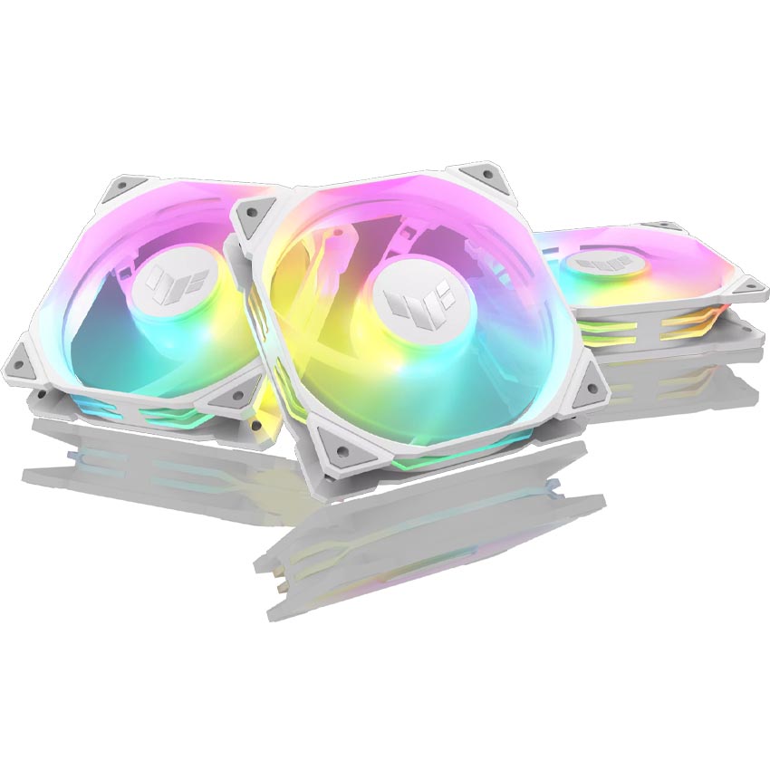 Fan Case ASUS TUF Gaming TR120 ARGB White (Pack 3 fan 120mmm)