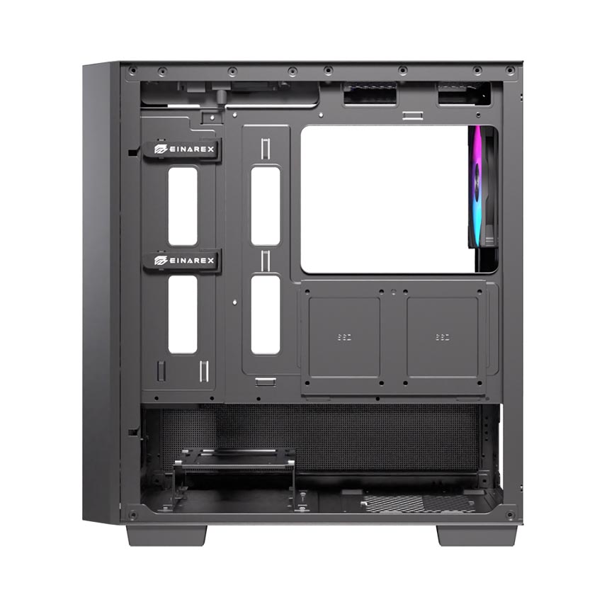 Vỏ Case EINAREX PM150 RGB Black (mATX/3 fan) - Hình 2