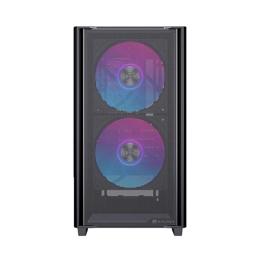 Vỏ Case EINAREX PM150 RGB Black (mATX/3 fan) - Hình 5