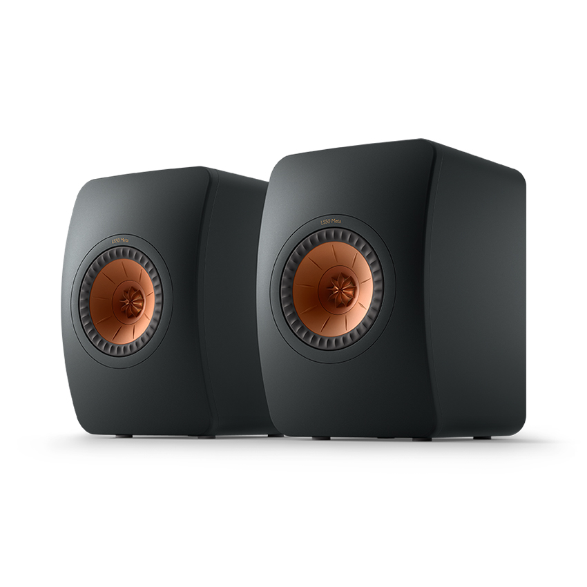 Loa bookshelf KEF LS50 Meta - Màu đen chính hãng