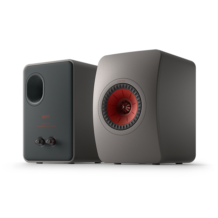 Loa bookshelf KEF LS50 Meta - Màu titan - Hình 2