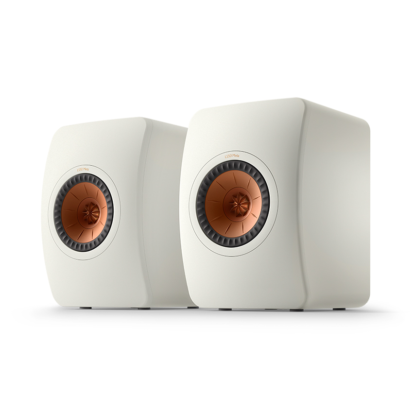 Loa bookshelf KEF LS50 Meta - Màu trắng chính hãng