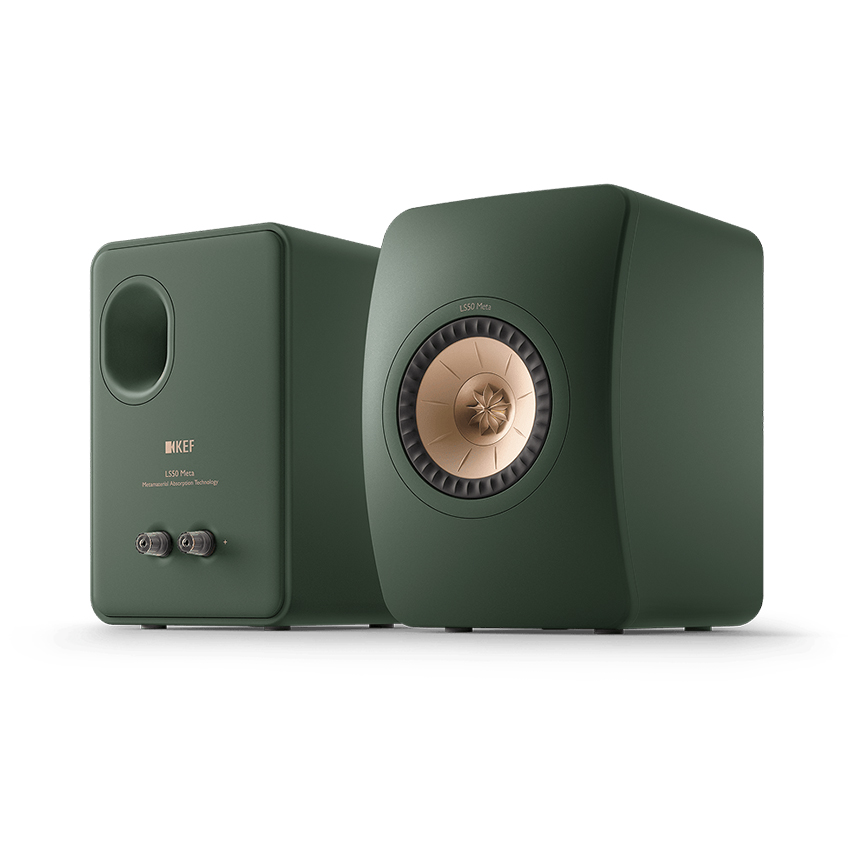 Loa bookshelf KEF LS50 Meta - Màu xanh lá - Hình 2