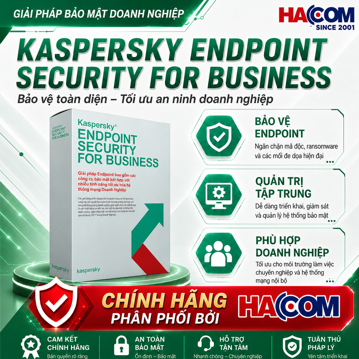 Kaspersky Endpoint Security for Bussiness - Select (1 năm) chính hãng