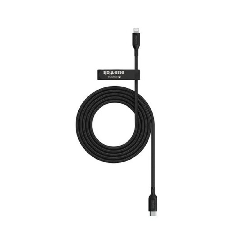 Cáp USB-C to Lightning mophie Essentials 2M Black - 409912245 - Hình 2