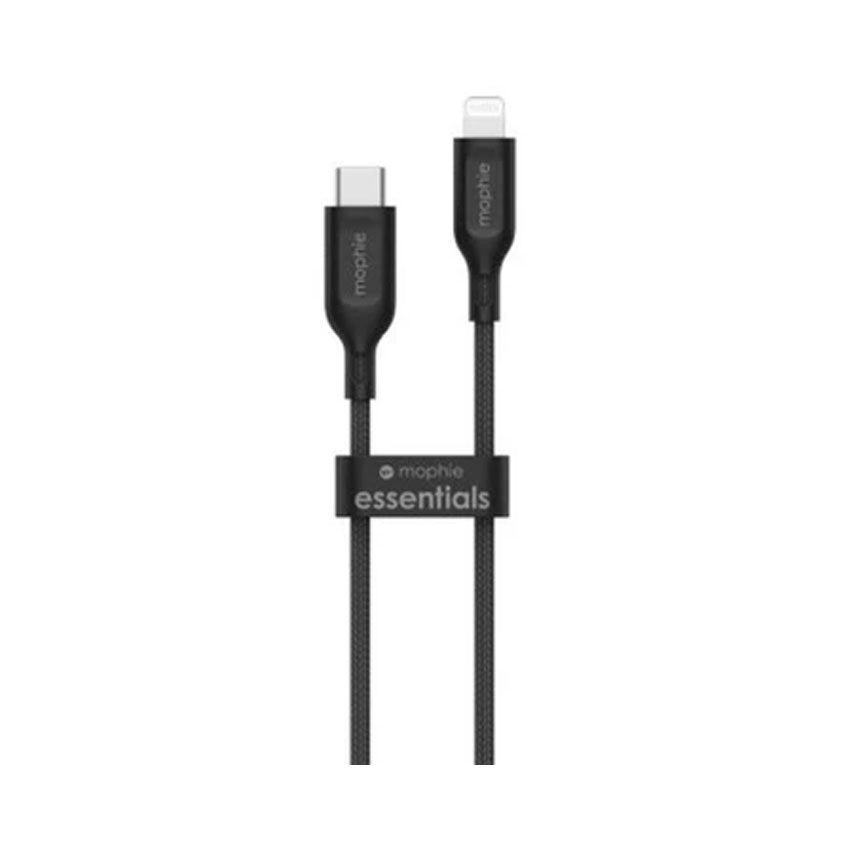 Cáp USB-C to Lightning mophie Essentials 2M Black - 409912245 - Hình 3