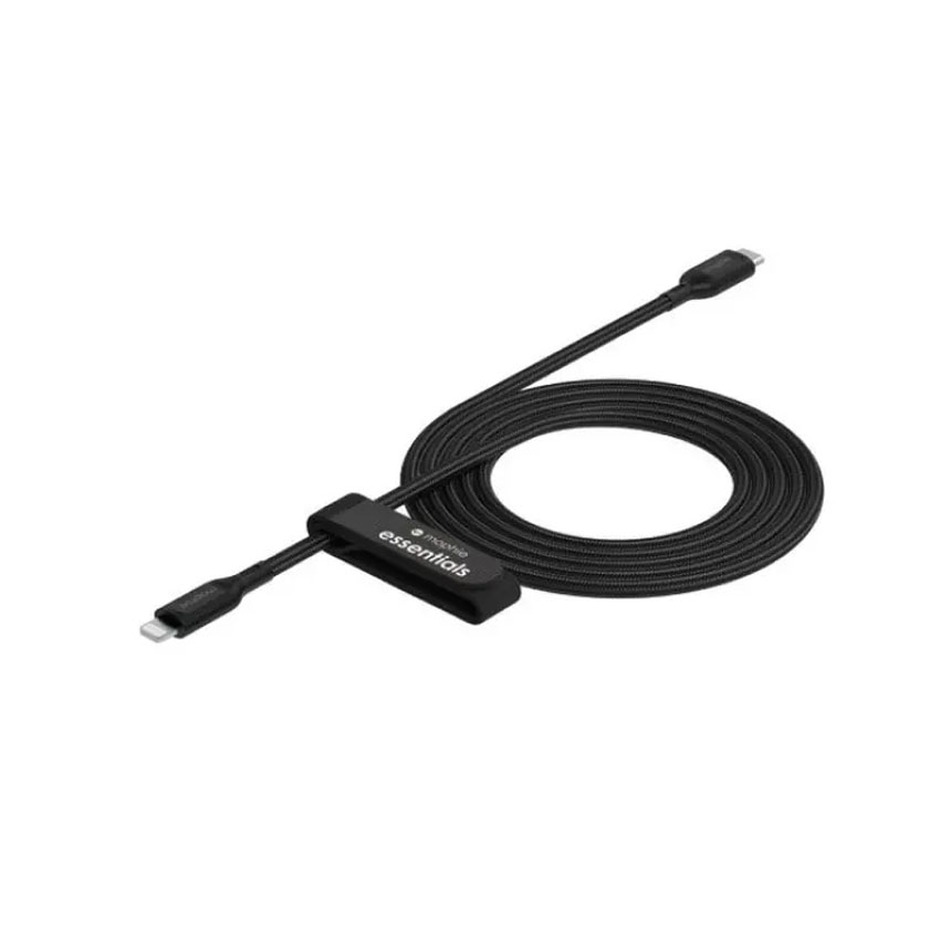 Cáp USB-C to Lightning mophie Essentials 2M Black - 409912245 - Hình 4