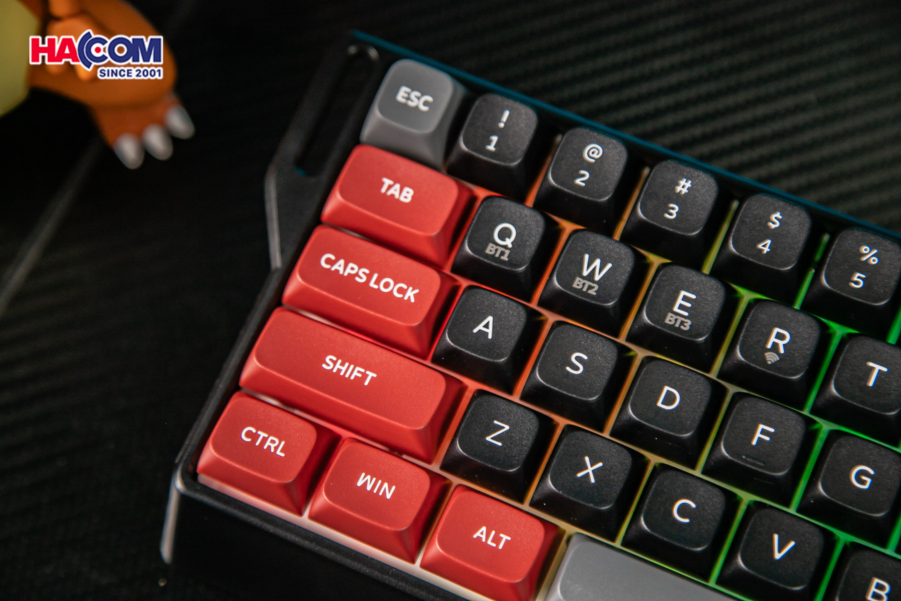 Bàn phím cơ không dây EDRA EK368WT (Red switch) - Hình 9