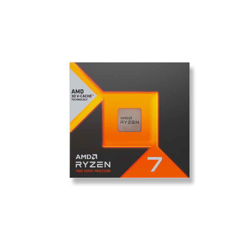 CPU Ryzen 7 7700X3D (4.0Ghz Up to 4.5Ghz, 104MB Cache, 8 Cores, 16 Threads, Socket AM5) chính hãng